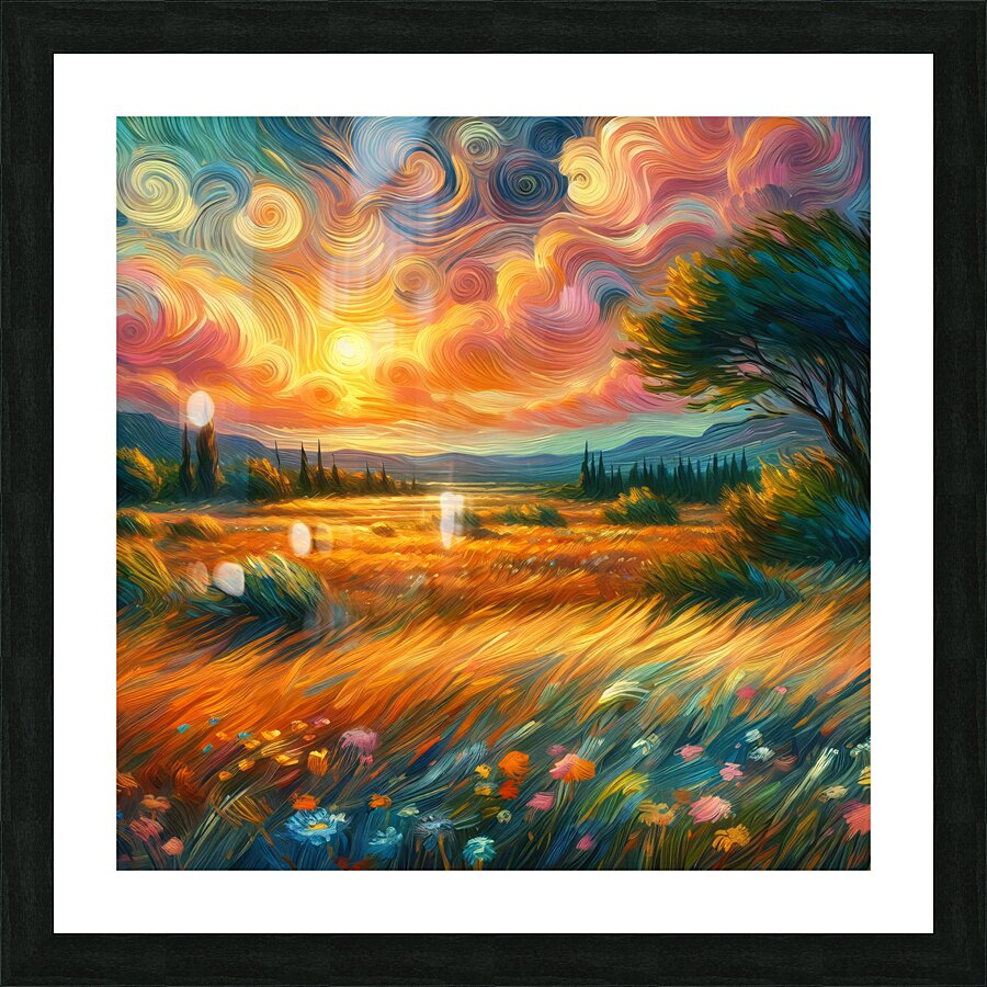 nature forest landscape trees Picture Frame print