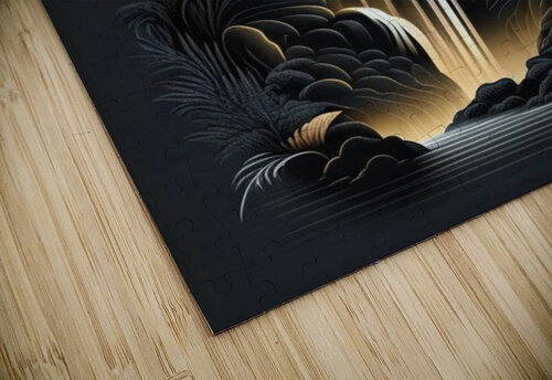 waterfall water nature springs rain drawing paint Sastroredjo puzzle