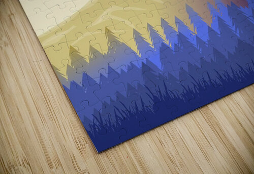 mountains forest landscape sky clouds sun sunligh Sastroredjo puzzle