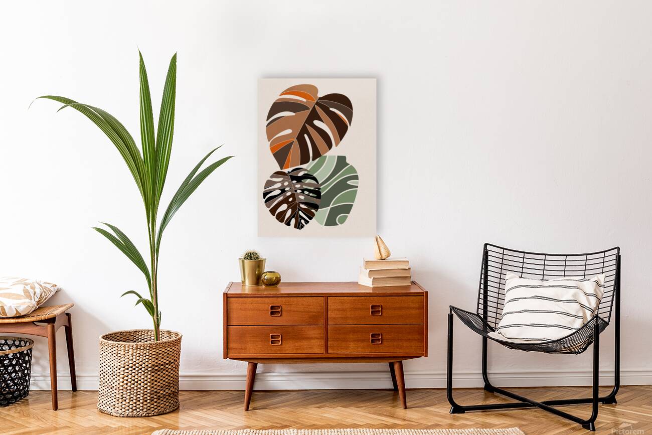 monstera leaves plants simple minimalist backgrou 1708619751.6874 Reproduction