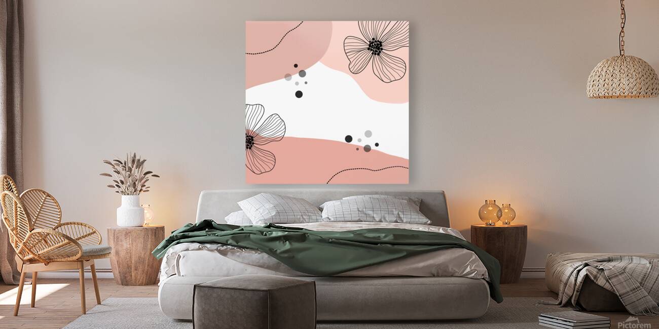 floral art nature pattern floral background desig Reproduction