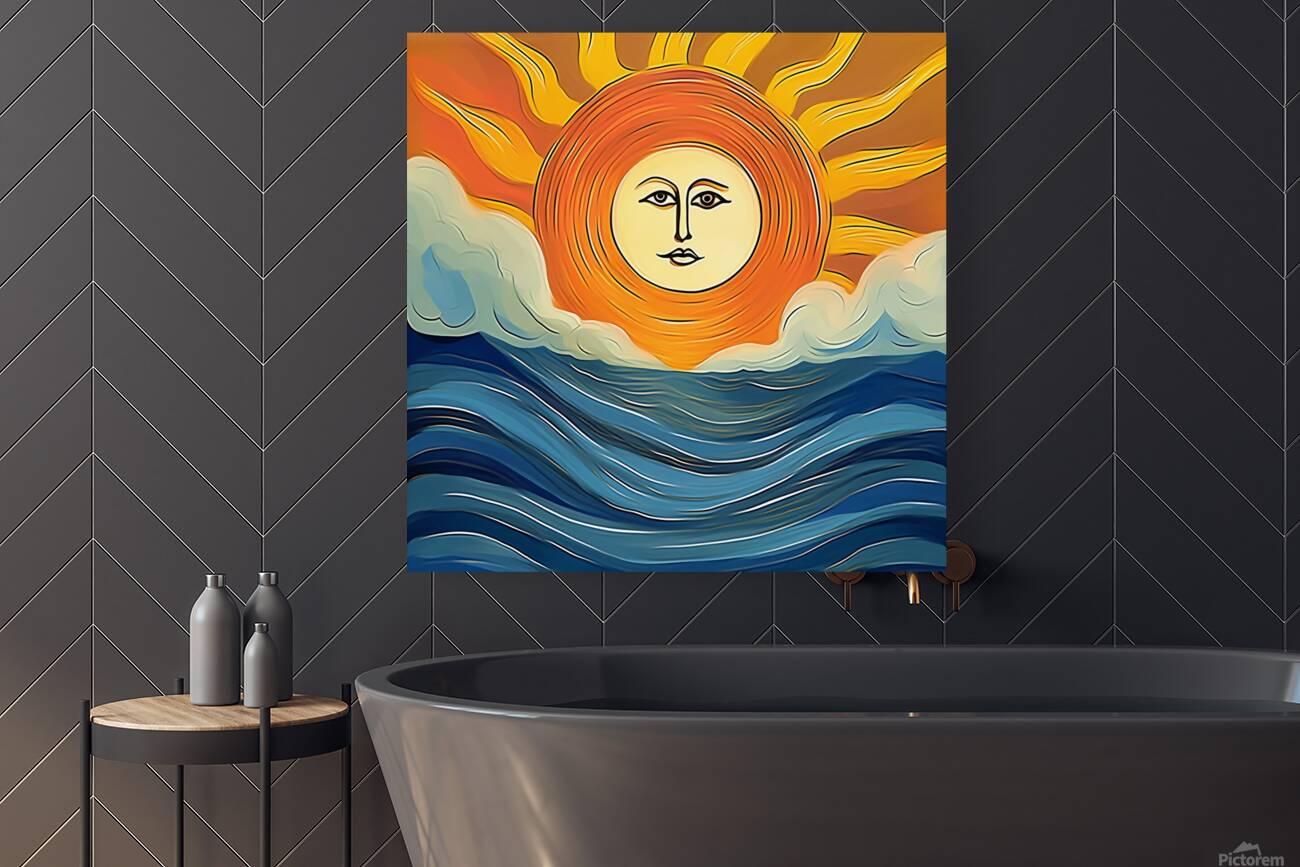 sea background water ocean design landscape blue Reproduction