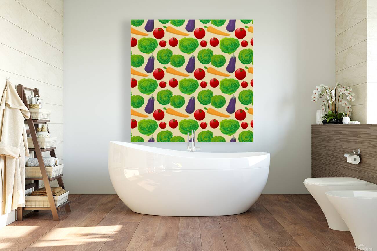 pattern texture seamless vegetables plants tomato Reproduction