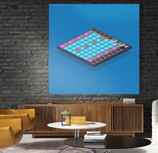 music equipment controller studio button blue key by Sastroredjo