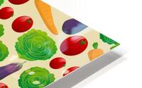pattern texture seamless vegetables plants tomato HD Metal print