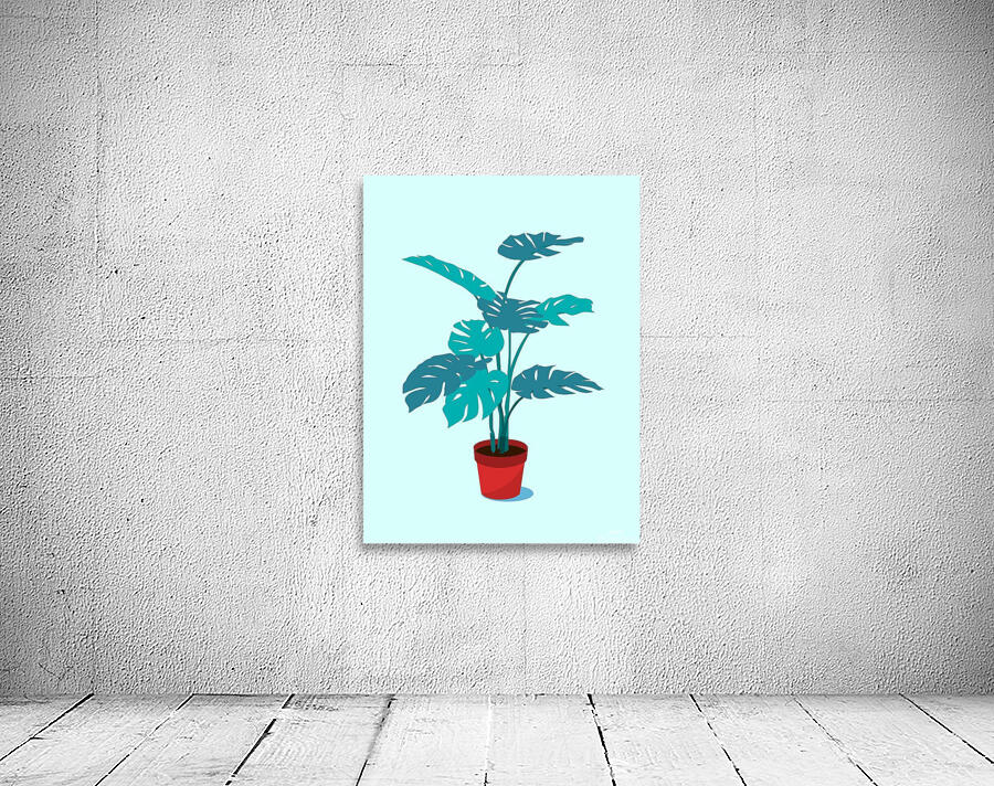 plant foliage monstera leaves nature houseplant c Wall Preview