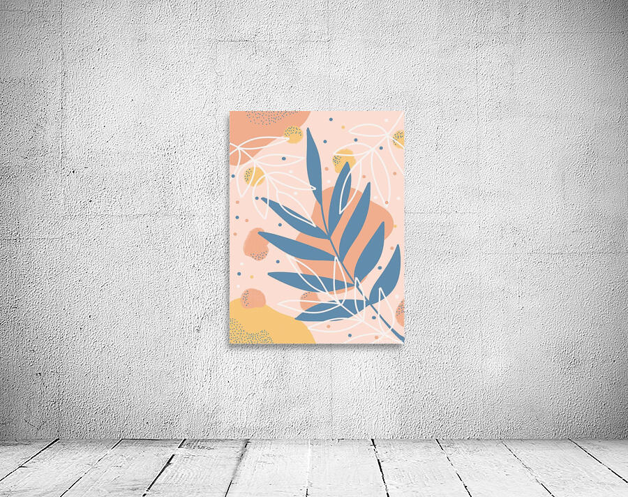 summer pattern tropical design nature green plant Wall Preview