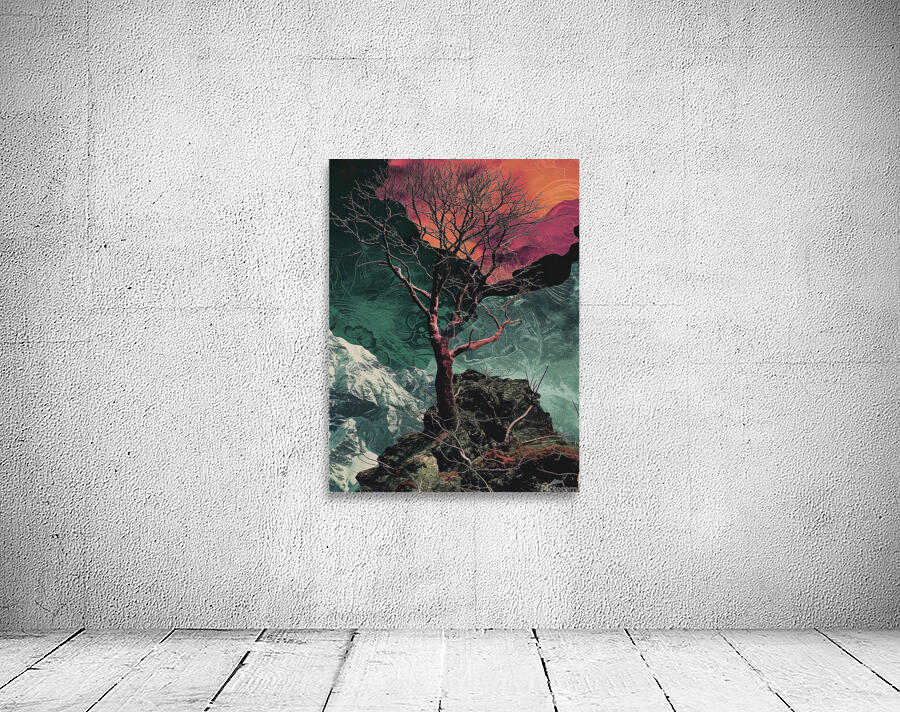 night sky nature tree night landscape forest gala Wall Preview