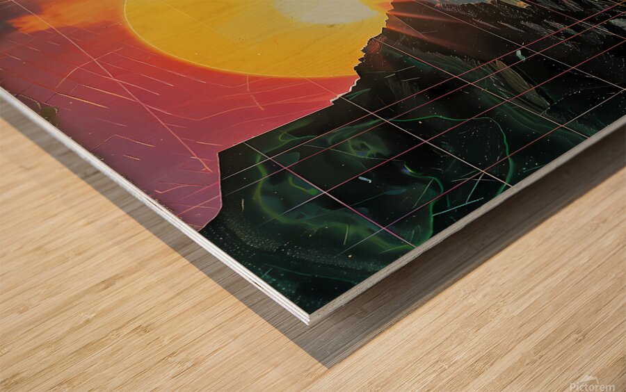 pretty art nice Wood print