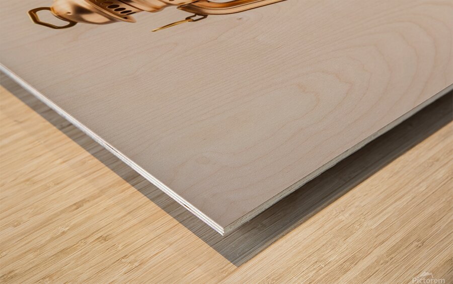 lantern vintage light lamp old fashioned antique Wood print