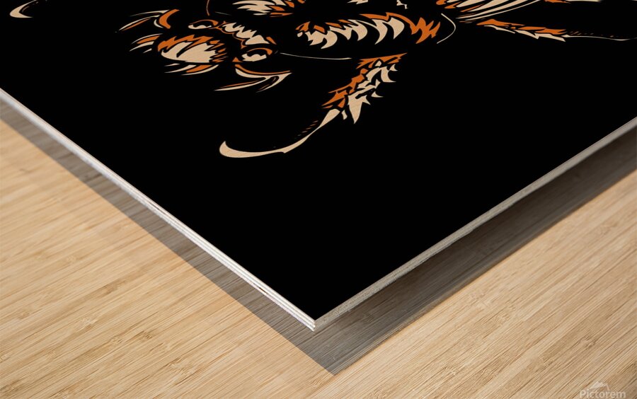 scarab beetle insect entomology black egyptian.jp Wood print