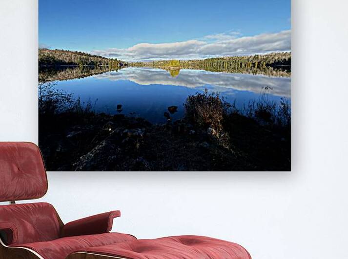 GOOOOOD Morning Depot Lake   1 by Peg Lariviere Photography