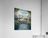 the tranquility stillness Acrylic Print