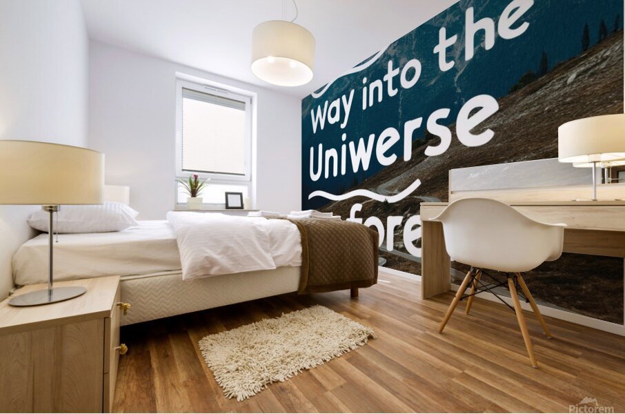 The forest grandeur Mural print