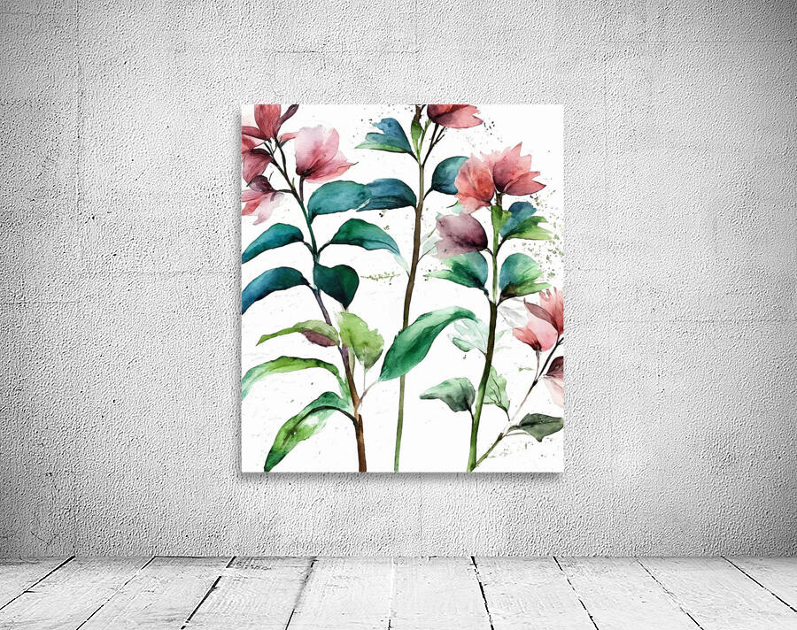 Summer collect pink roses Wall Preview