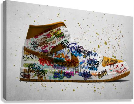 Jordan sneaker Canvas Print