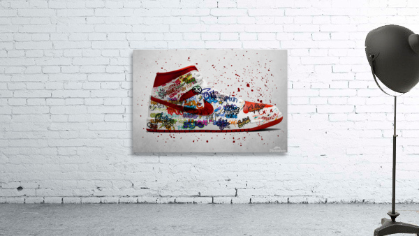 Graffiti Sneaker Wall Preview