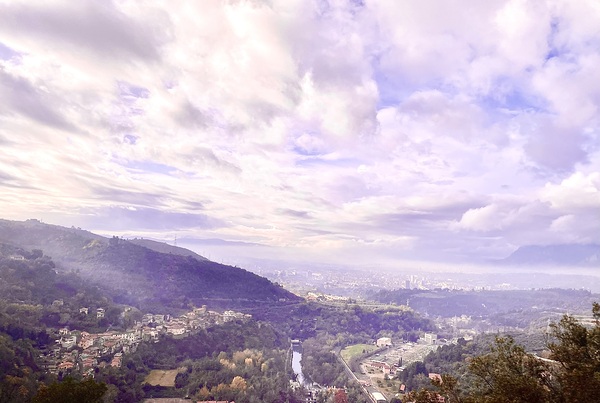 Winter clouds Nera Valley Digital Download