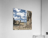 Cathedral clouds color Acrylic Print