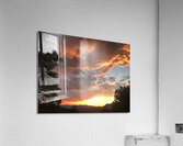 Sunset colors Acrylic Print