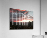 Pink sunset Acrylic Print