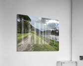 Strolling by a river Acrylic Print