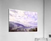 Winter clouds Nera Valley Acrylic Print