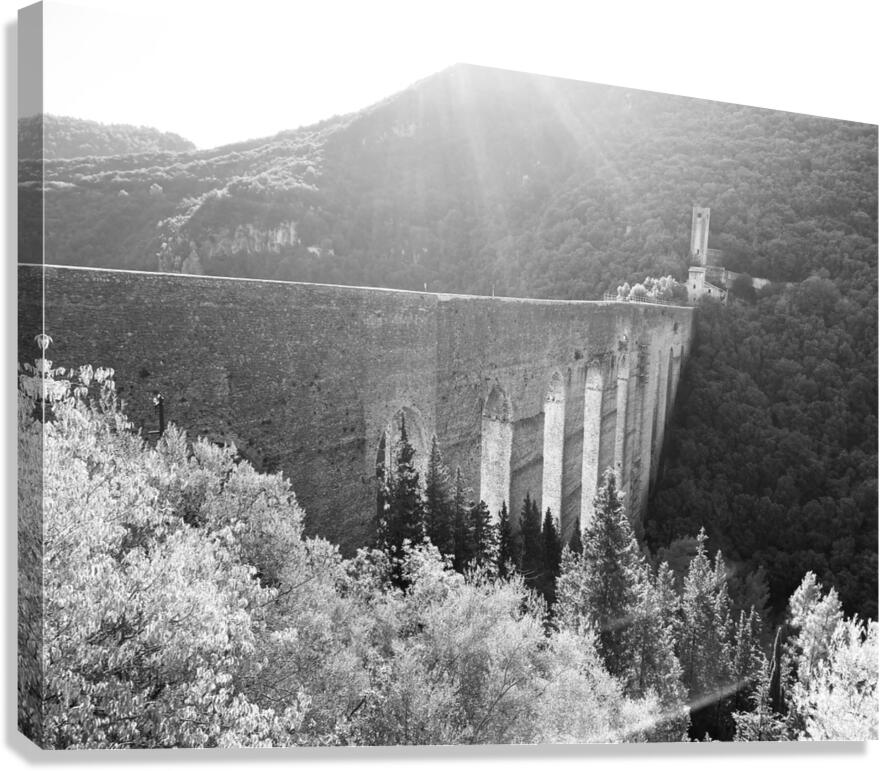 Roman waterworks Canvas Print