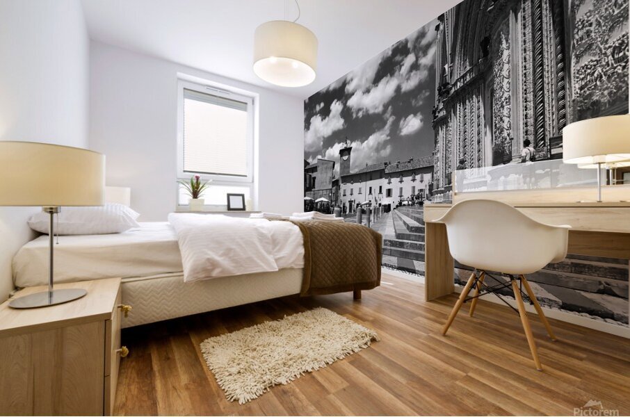 Cathedral clouds Mural print