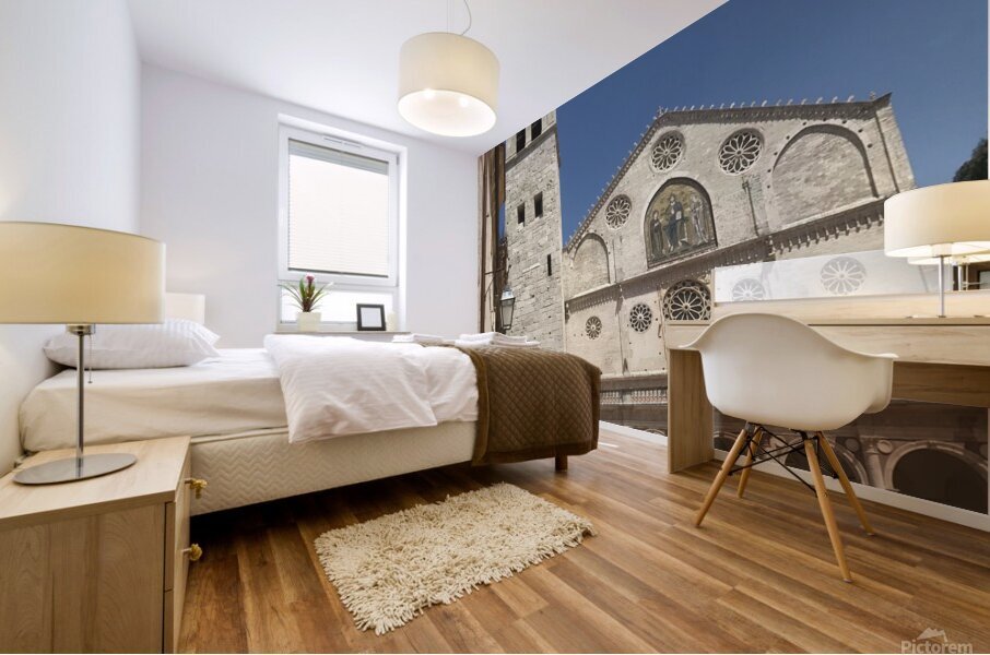 Tilted  Mural print