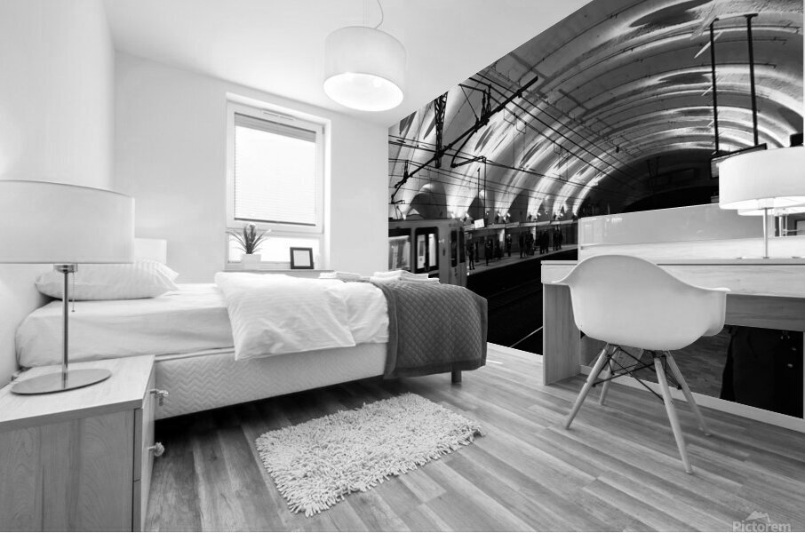 Underground tones Mural print