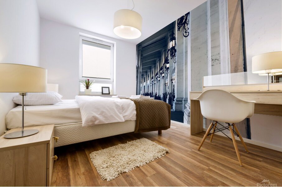 Sliding arches Mural print
