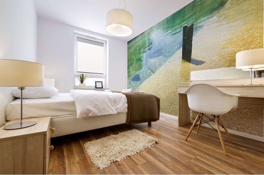 Meditating Mural print