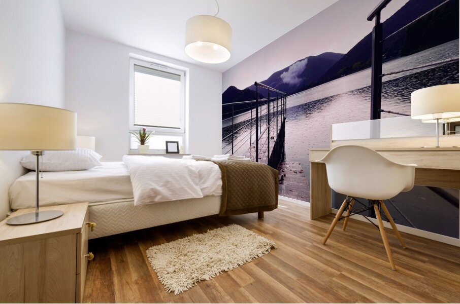Quiet after a summer storm Mural print