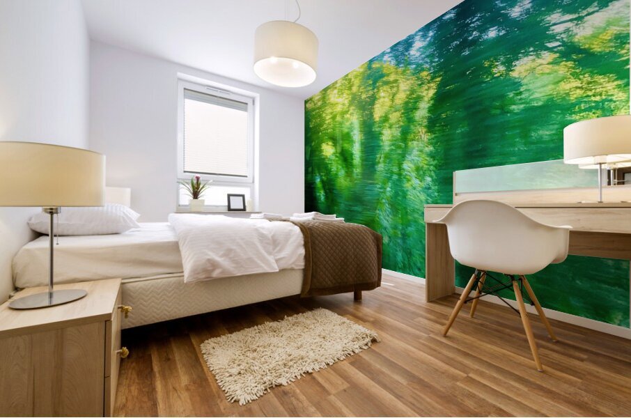 Moving colors Mural print