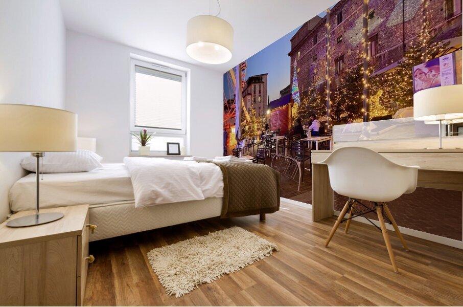 Xmas colors Mural print