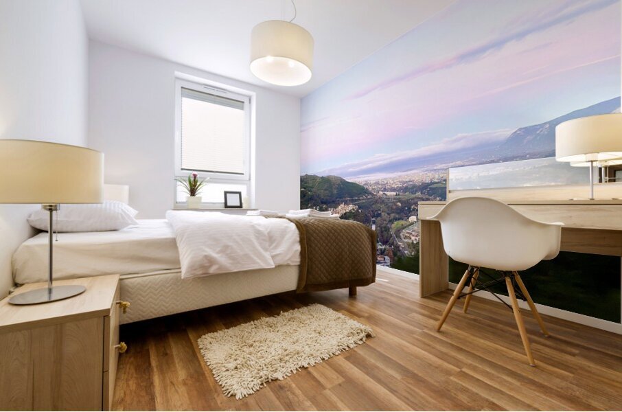 Sunrise valley Mural print