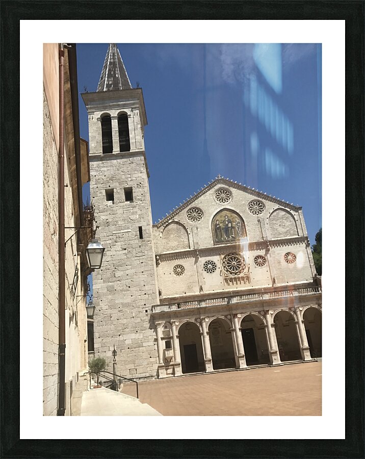 Tilted  Picture Frame print
