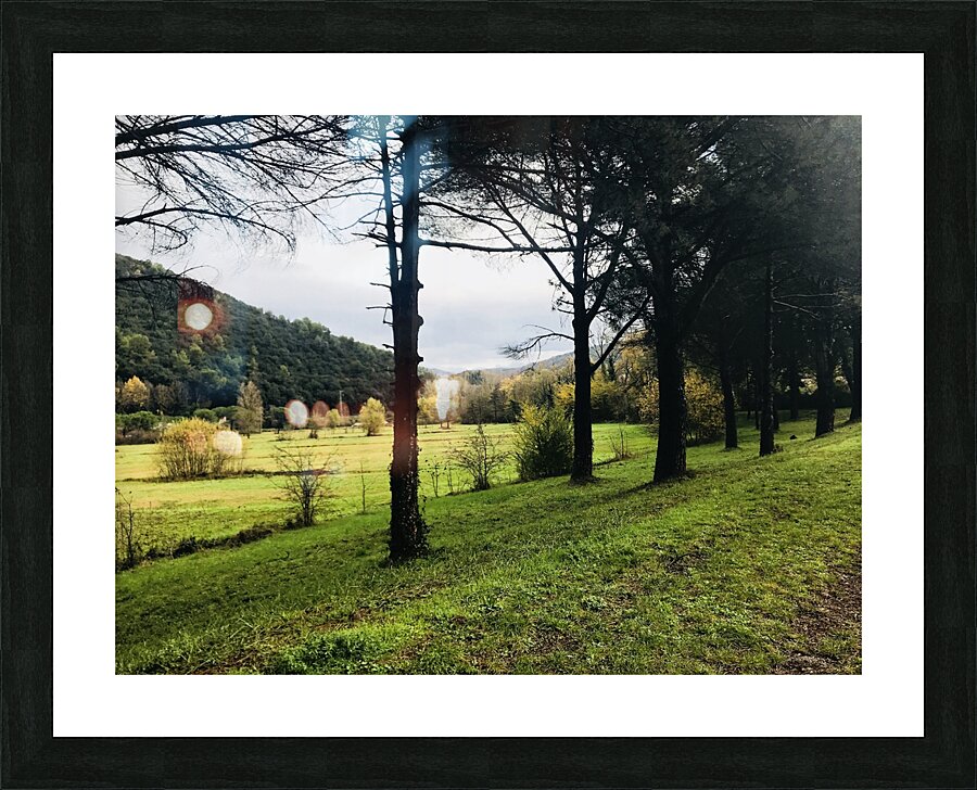 Country view 2 Picture Frame print
