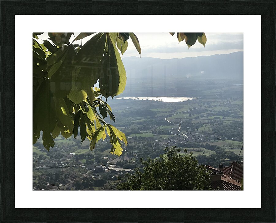 Water drop Picture Frame print