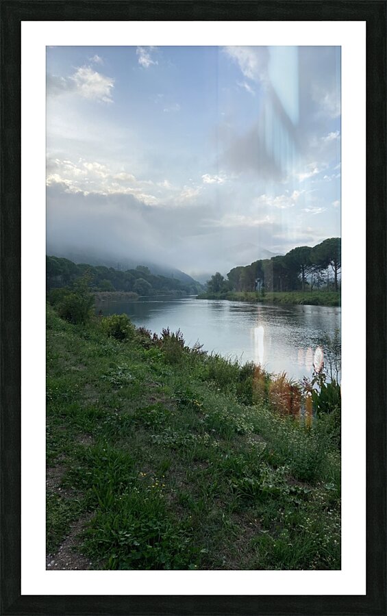 River trail Picture Frame print