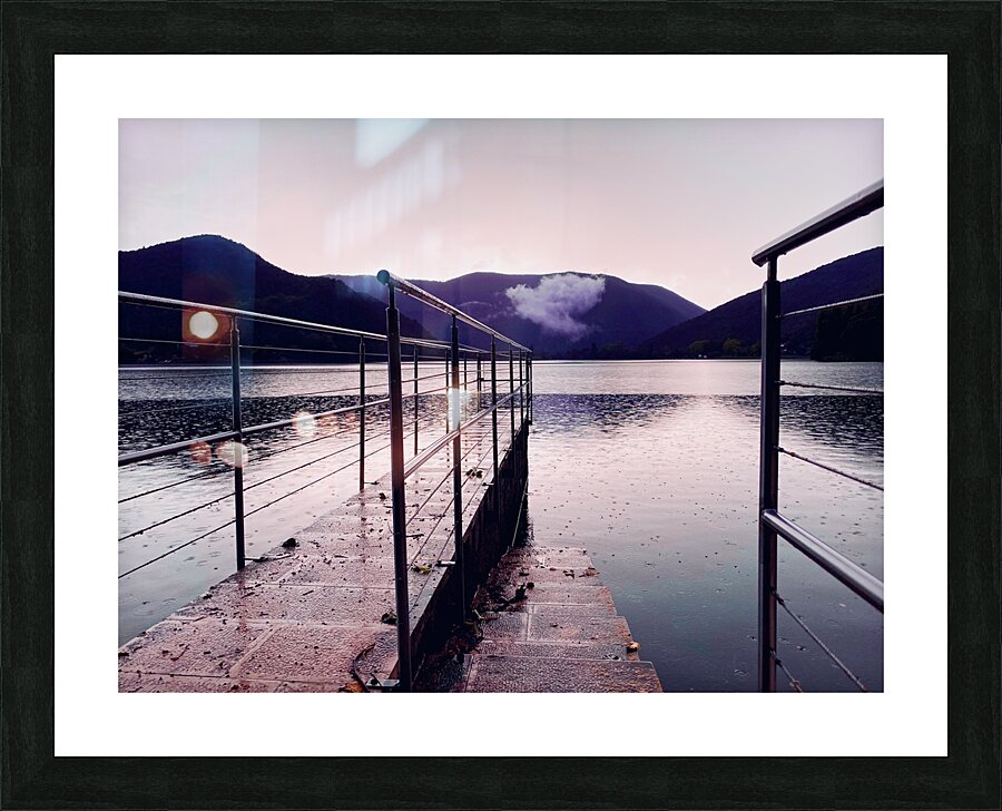 Quiet after a summer storm Picture Frame print