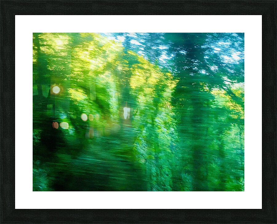 Moving colors Picture Frame print