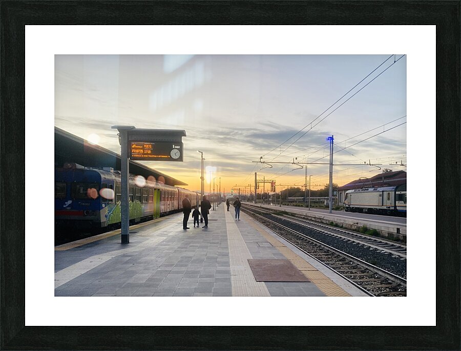 Sunstation Picture Frame print