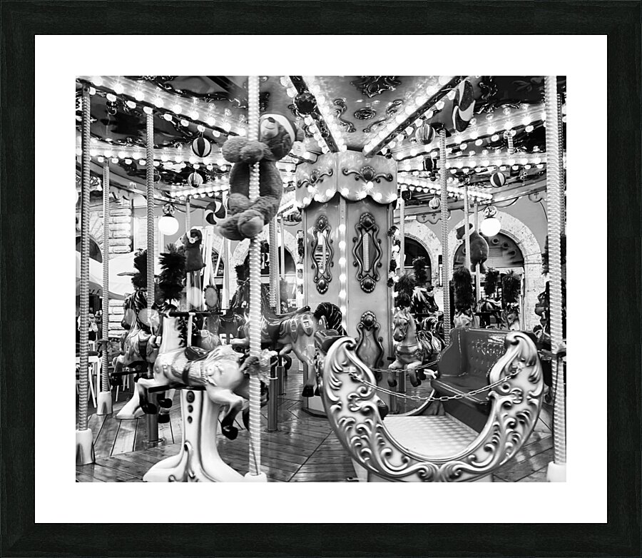 Ride with me Picture Frame print