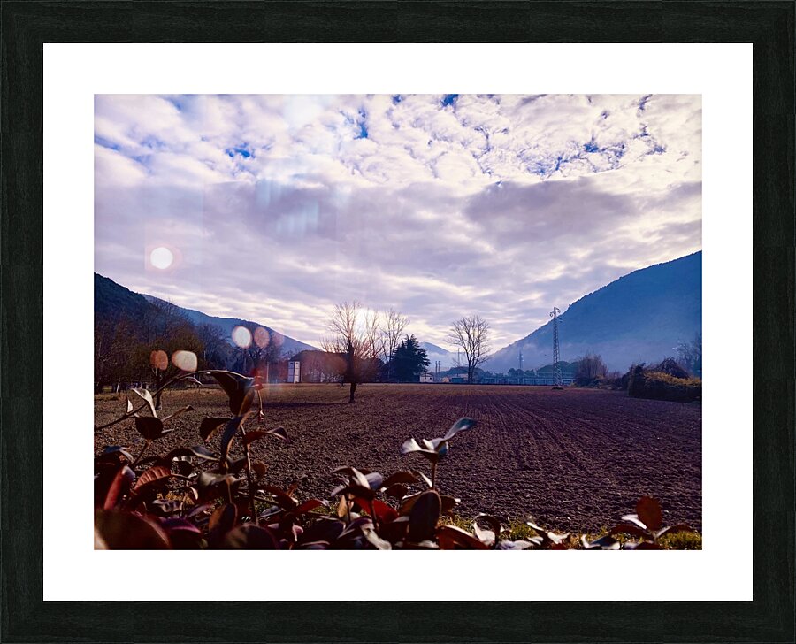 Valley hues Picture Frame print