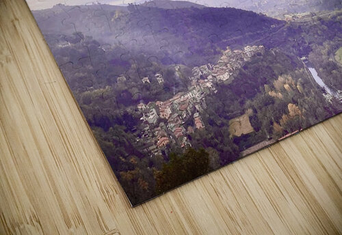 Winter clouds Nera Valley PIE puzzle