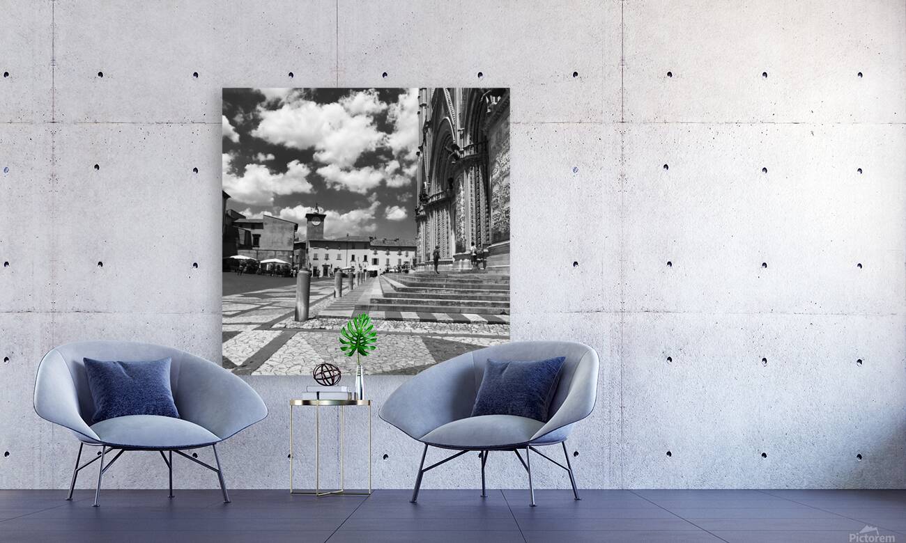 Cathedral clouds Reproduction