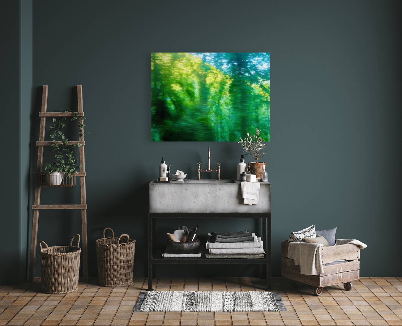 Moving colors Reproduction