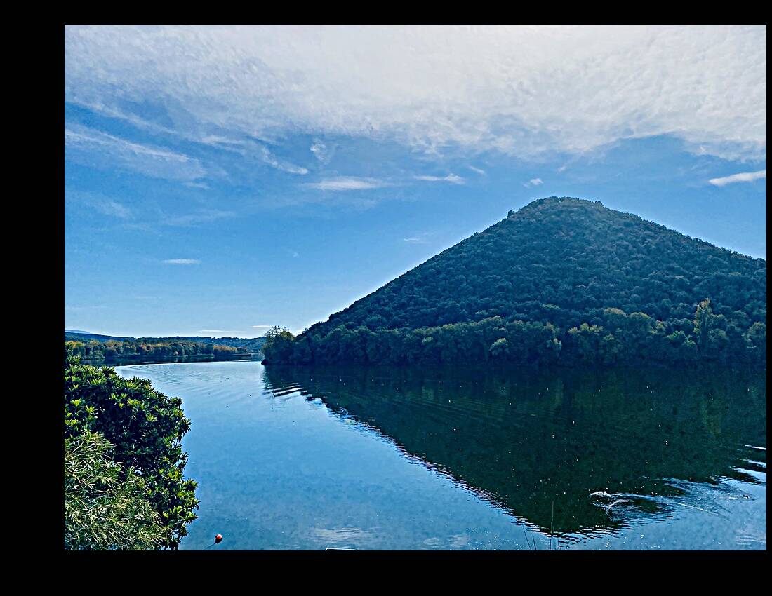 View from Piediluco  Reproduction